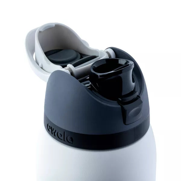 OWALA 40OZ FREESIP STAINLESS STEEL WATER BOTTLE - SLEEK - Like New