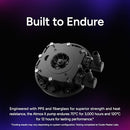 COOLER MASTER ATMOS II 360 PIXEL LED AIO CPU LIQUID COOLER 360MM RADIATOR BLACK - Brand New