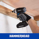 HAMMERHEAD 20V CORDLESS 2-TOOL COMBO KIT DRILL/IMPACT 1.5AH BATTERY - HCC2020 - Like New
