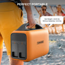 RUNHOOD RALLYE 600 | 648WH 600W| PORTABLE POWER STATION - ORANGE - Like New