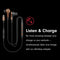 Rayz Pioneer Plus Lightning-Powered Earphones SE-LTC5R-P/XZCWL5 - Rose Gold - Like New