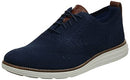 C27960 COLE HAAN MEN'S STITCHLITE WING OXFORD NAVY/IVORY SIZE 10 - Like New