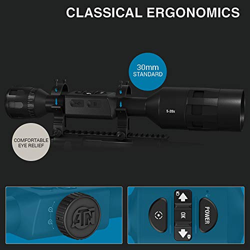ATN X-SIGHT-4K PRO SMART DAY/NIGHT SCOPE W/FULL HD VIDEO REC DGWSXS3144KP-3-14X - Like New