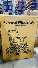 BIQISSI ELECTRIC WHEELCHAIR FOR ADULTS, LIGHTWEIGHT ELECTRIC MOTORIZED - CARBON - Like New