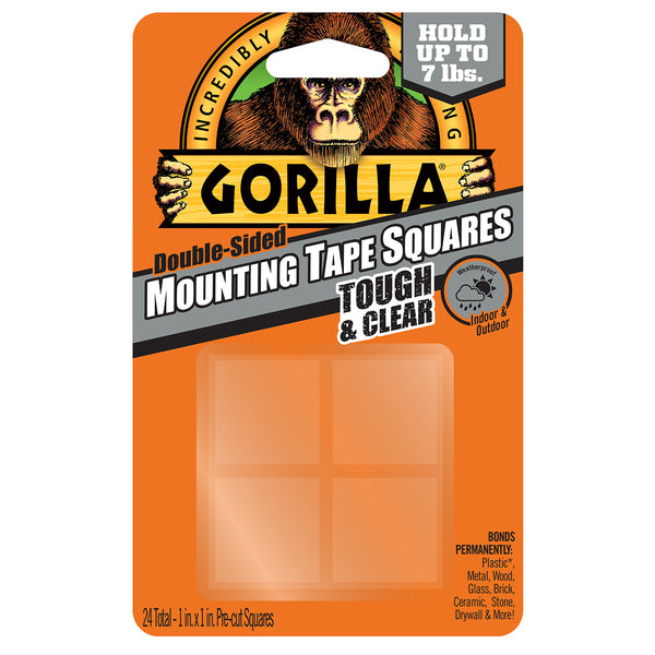 GORILLA MOUNTING TAPE SQUARES