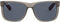 RAY-BAN RB4165 Justin Rectangular Sunglasses - Dark Grey Rubber Transparent Like New