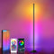 TSANHOO 2 In 1 Dimmable Floor Lamp, Smart Corner LED - Black - Like New