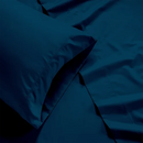 KATHY IRELAND 1000 THREAD COUNT EGYPTIAN COTTON RICH 6-PIECE QUEEN - BLUE COVER - Like New