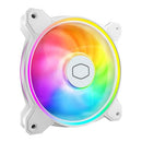 COOLER MASTER MF120 HALO² AIR COOLER FAN 120MM FAN Dual-Loop ARGB - WHITE - Brand New