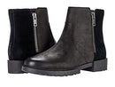 1977611 SOREL WOMEN EMELIE II ZIP WATERPROOF BOOT BLACK/SEA SALT SIZE 10.5 - Like New