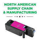 CLOVER REMANUFACTURED TONER CARTRIDGE XEROX 106R01628 | 200758 - MAGENTA - Brand New