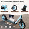 WAYPLUS KICK SCOOTER FOLDABLE LIGHTWEIGHT 8IN BIG WHEELS CMF024 - BLUE - Like New