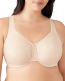 WACOAL WOMEN'S BASIC BEAUTY UNLINED BRA, SIZE:38DDD - NATURALLY NUDE/SAND - Brand New