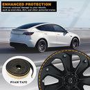 Model Y Wheel Covers/Hubcaps 19inch,Tearnelna,4PCS Replacement Hub Caps - Black - Brand New