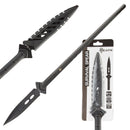 REAPR 11703 SURVIVAL SPEAR STAINLESS STEEL HUNTING TACTICAL THROWING SPEAR BLACK - Brand New