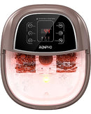 RENPHO Foot Spa Bath Massager Motorized with Heat and Massage and Jets Brown - Brand New