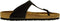 BIRKENSTOCK UNISEX-ADULT THONG GIZEH BF R - MEN 8 WOMEN 10 - BLACK OILED LEATHER - Brand New