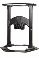 GREENER DIA. 11'' FIREWOOD KINDLING SPLITTER STAND COVER CAST STEEL MAN - BLACK - Like New