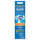 ORAL-B EB20 PACK 4 REFILLS BRUSH 610126 - BLUE/WHITE - Brand New