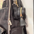 ITZY RITZY BOSS PLUS DIAPER BAG - NOIR/SILVER - Like New
