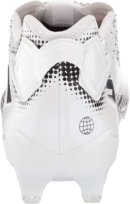 GX4066 Adidas Men's Freak 22-Team Football Shoe White/Black/Clear Grey 10 Like New