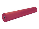 Pacon Rainbow Lightweight Duo-Finish Kraft Paper Roll, Scarlet (63030) - Like New
