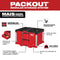 MILWAUKEE BOX TOOL 2-DRAWER PACKOUT 48-22-8442 - RED - Like New