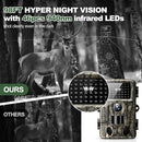 MRSCRET 4K 60MP WIFI TRAIL CAMERA GAME CAMERAS NIGHT VISION PR4000-60MP - CAMO - Like New