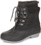 Khombu Women's Kathleen Waterproof Boot Mid Calf Black/Gray Size 9 - Brand New