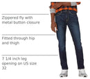 AMAZON ESSENTIALS MEN'S SLIM-FIT JEANS DISCONTINUED COLORS INDIGO WASH 34x34L - Brand New