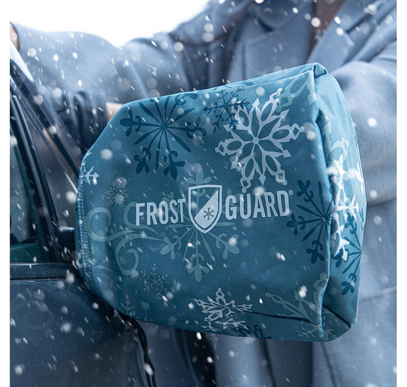 FROSTGUARD WINDSHIELD COVER WITH MIRROR COVERS, SIZE XL - SNOW DRIFT - Like New