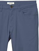 AMAZON ESSENTIALS MEN'S SKINNY-FIT 5-POCKET CHINO PANTS 34X33 - DENIM - Like New