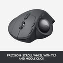 Logitech MX Ergo Adjustable Wireless Trackball Mouse - Black - Scratch & Dent