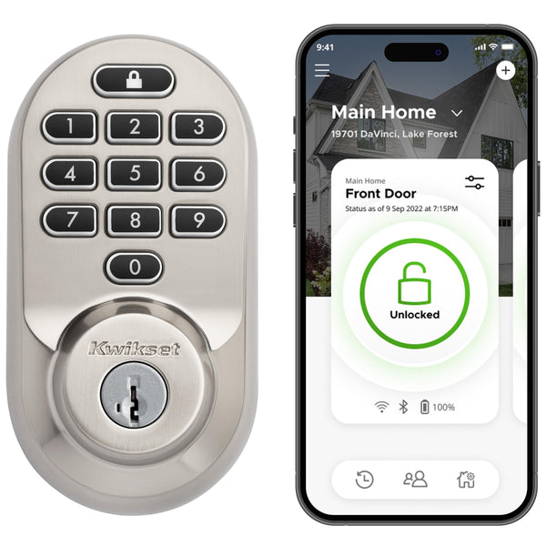 KWIKSET HALO SMART LOCK WI-FI REPLACEMENT DEADBOLT - Scratch & Dent
