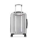 DELSEY PARIS TITANIUM HARDSIDE EXPANDABLE LUGGAGE CARRY-ON 21 INCH - SILVER - Brand New