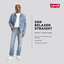 005590497 LEVI'S MEN'S 559 RELAXED STRAIGHT JEANS SIZE: 34X32 - TIMBERWOLF TWILL - Like New
