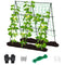 LALAHONI GARDEN TRELLIS FOR CLIMBING PLANTS OUTDOOR, 4FT X 4FT A FRAME BLACK - Like New