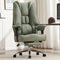 Big and Tall Office Chair 400lbs Wide Seat, (Light Green) - Like New
