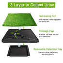 TUOKEOGO Dog Grass Pad with Tray Puppy Potty Training Grass Indoor Dog Potty - Brand New