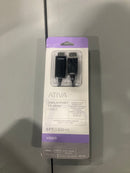 ATIVA 6 FT MALE DISPLAYPORT TO MALE HDMI CABLE PLUGS - BLACK - Brand New