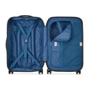 DELSY PARIS TURENNE LUGGAGE SPINNER WHEELS 2-PIECE TRUNK SET 40162197500 - BLACK - Brand New