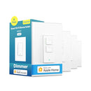 MEROSS 4 PACK SMART DIMMER SWITCH SINGLE POLE APPLE HOMEKIT, ALEXA, NEUTRAL WIRE - Like New