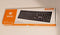 MIXIE X7 USB STANDARD CORDDED KEYBOARD - WIRED, ERGONOMIC, FULL SIZE - BLACK - Like New