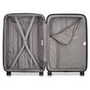 DELSEY PARIS HELIUM AERO 25" 4-WHEEL MEDIUM LUGGAGE - PLUM - PLUM/PURPLE - Brand New