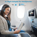 YMOO Upgraded Bluetooth 5.4 Transmitter Receiver Airplane Wireless Bluetooth - Like New