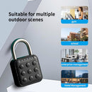 EASTDEER COMBINATION LOCK BLUETOOTH SMART PADLOCK LOCKER (BLUETOOTH) - BLACK - Like New