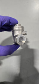 GENERIC 1/2" STAINLESS STEEL SWING CHECK VALVE - Like New