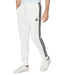 ADIDAS MEN'S ESSENTIAL SUPER SOFT JOGGERS - SIZE: MEN L - WHITE - Like New