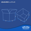 The Boxery Foil Insulated Box Bubble Liners for Perishables 12 x 12 x 12" 5 Pack - Brand New