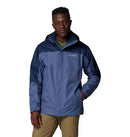 COLUMBIA MEN'S TUNNEL FALLS II INTERCHANGE JACKET DARK MOUNTAIN/COLLEGIATE NAVY - Like New
